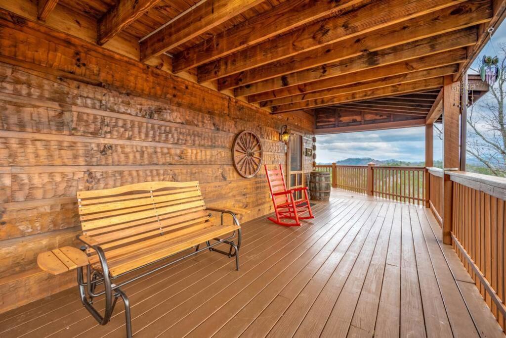Over The Mountain - Smoky Mountain View Cabin Sevierville Dış mekan fotoğraf