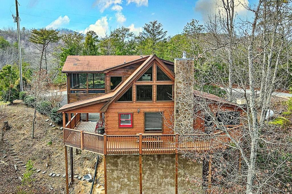 Over The Mountain - Smoky Mountain View Cabin Sevierville Dış mekan fotoğraf